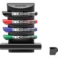 Quartet Accessory Caddy, 4-Markers, 1-Eraser, Black QRT85377